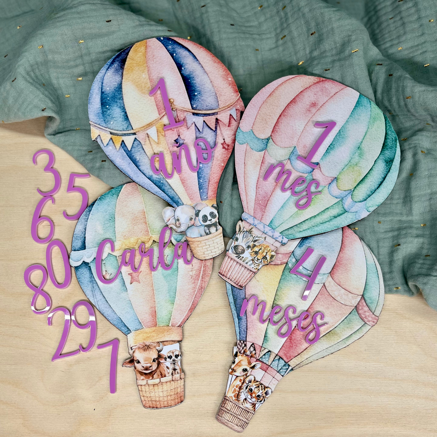 CUMPLE MES GLOBO AEROSTÁTICO