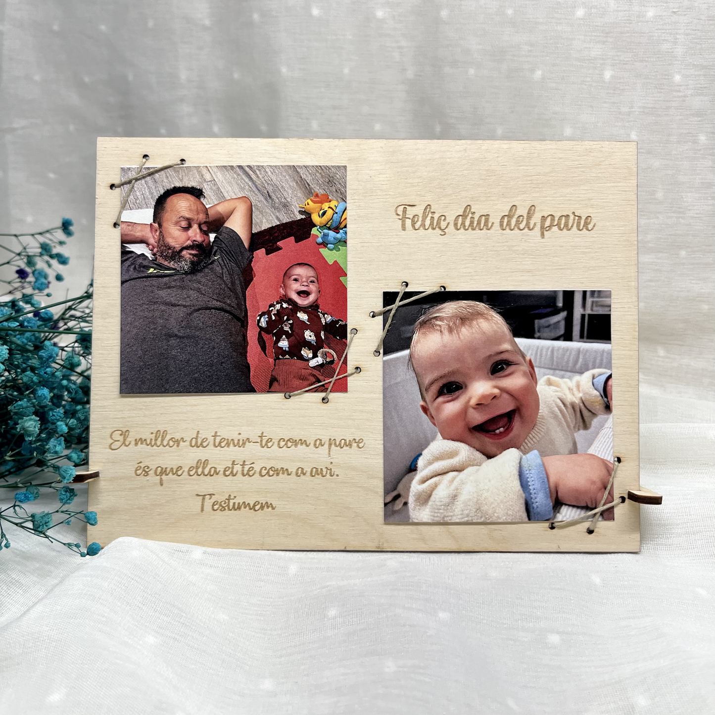 PLACA CON FOTOS