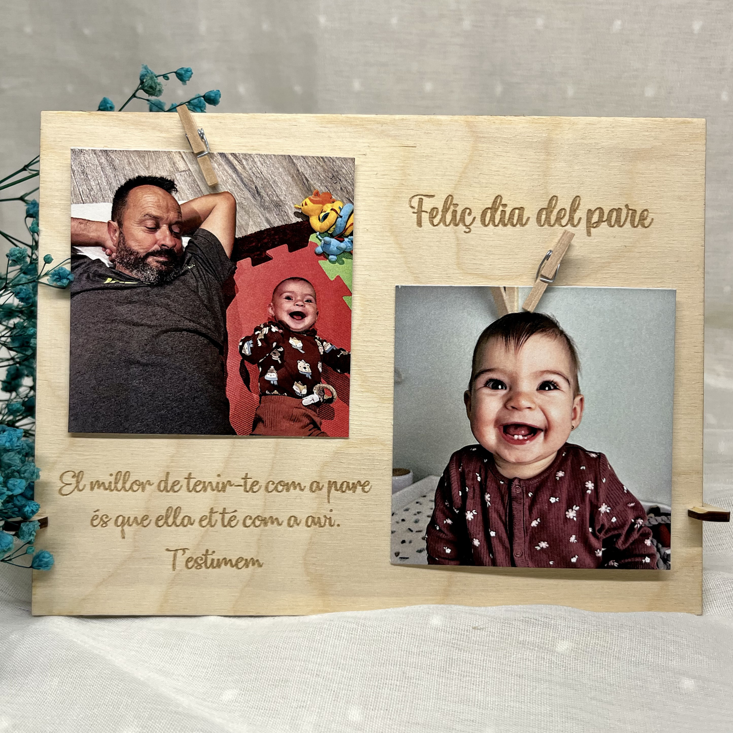 PLACA CON FOTOS