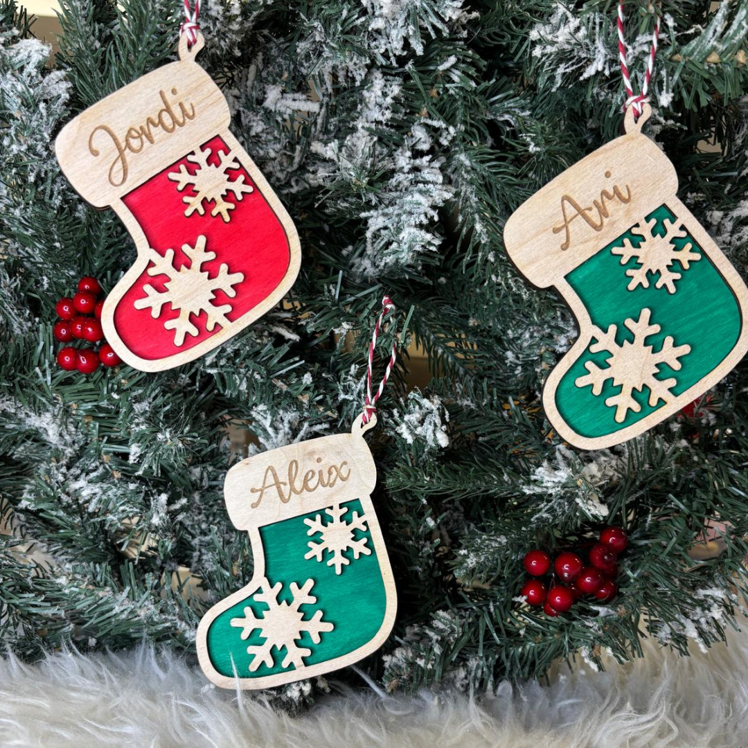 CALCETÍN NAVIDEÑO